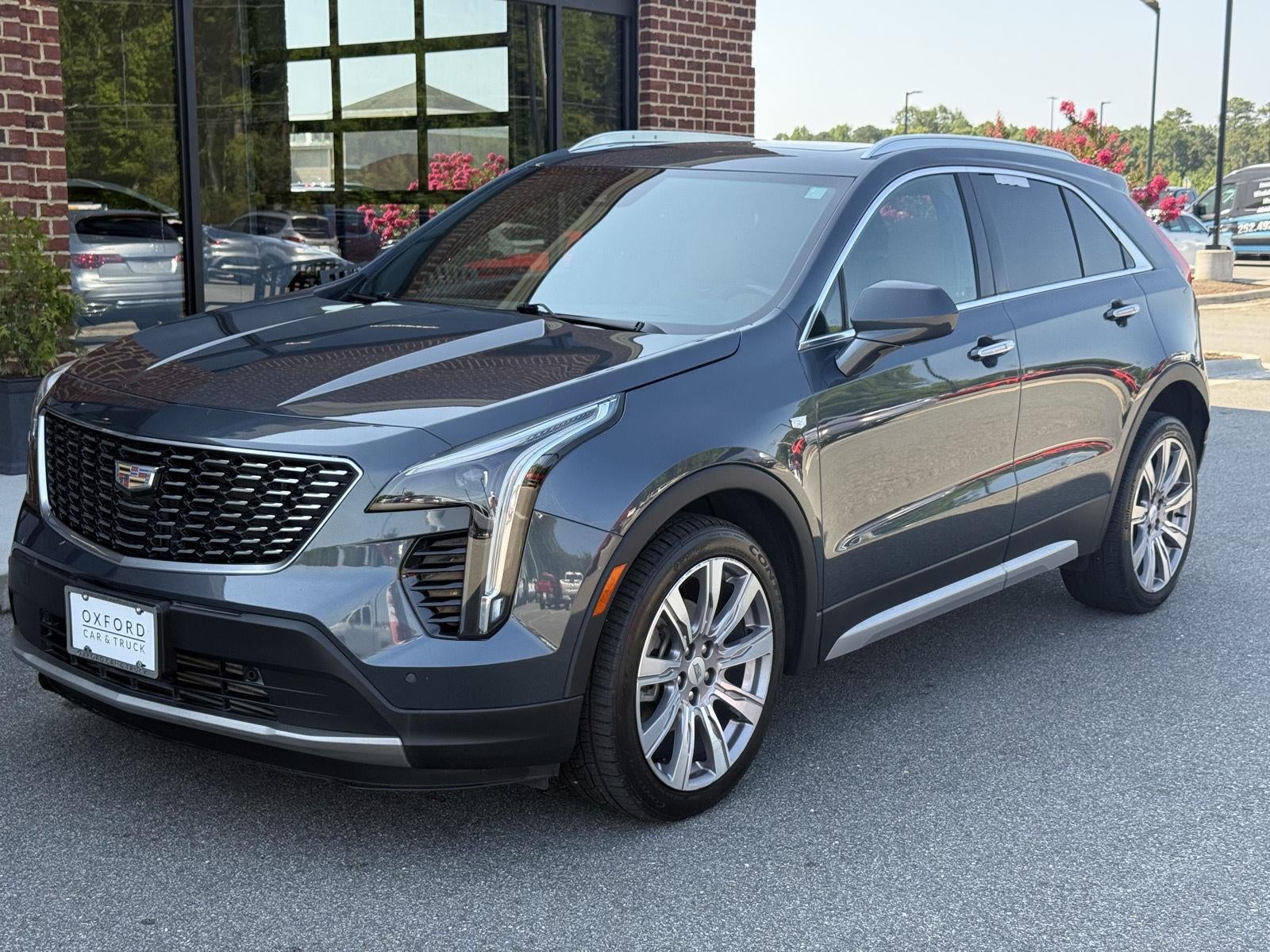 2020 Cadillac XT4 FWD 4DR PREMIUM LUXURY in Gray — front three-quarter view