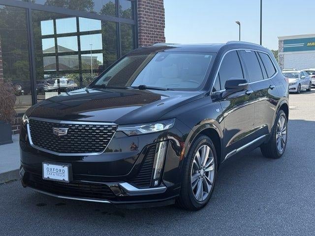 2020 Cadillac XT6 FWD Premium Luxury in Stellar Black Metallic — front three-quarter view